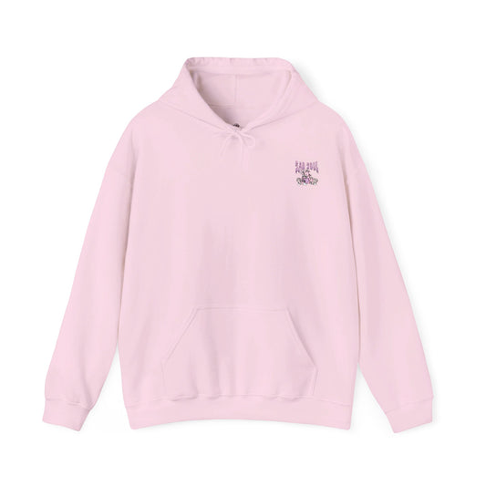 Tiny logo hoodie sad soul pink