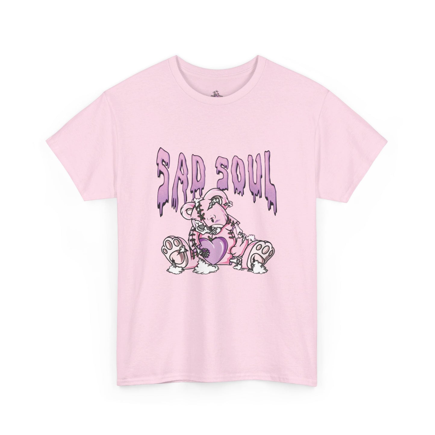 Sad soul pink t-shirt