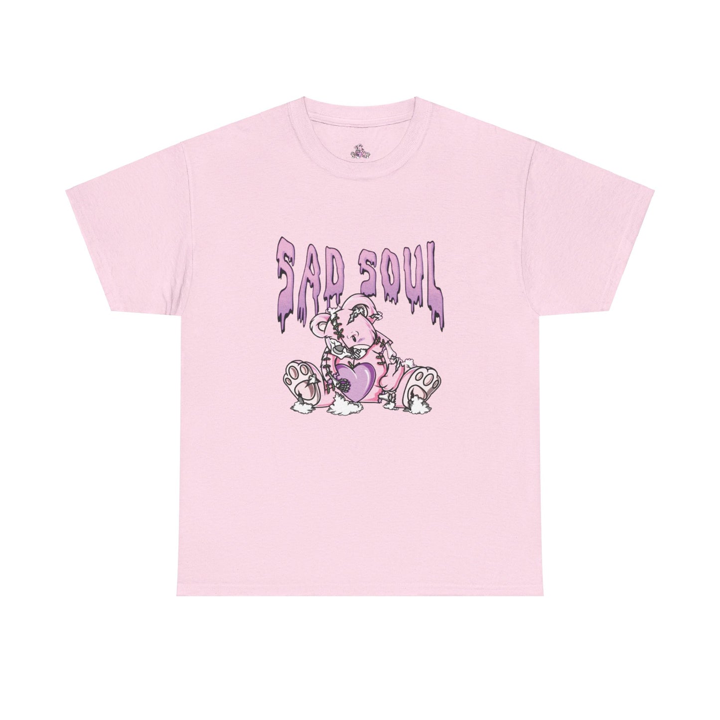 Sad soul pink t-shirt