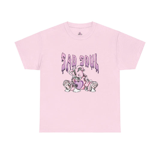 Sad soul pink t-shirt