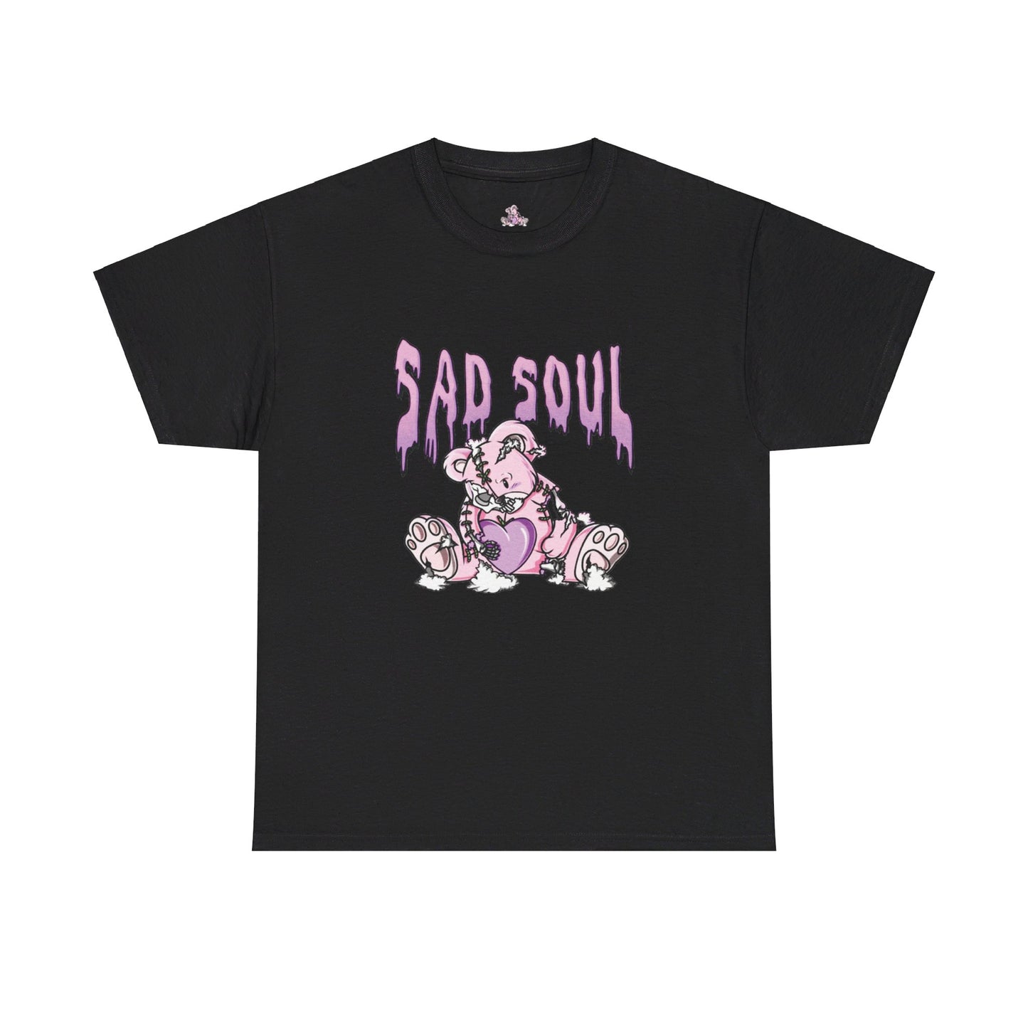 Sad soul pink t-shirt