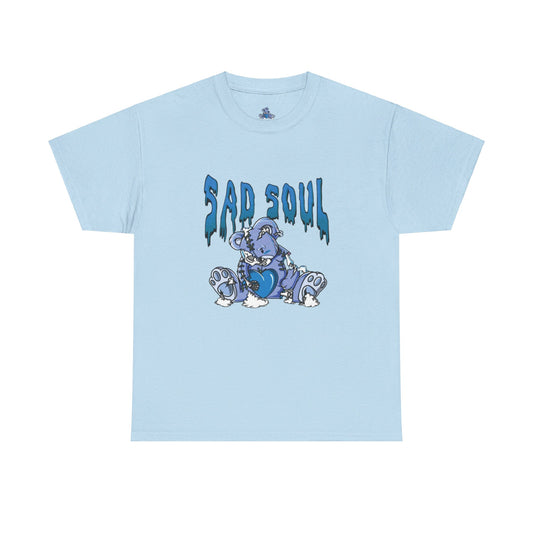 Sad soul blue t-shirt